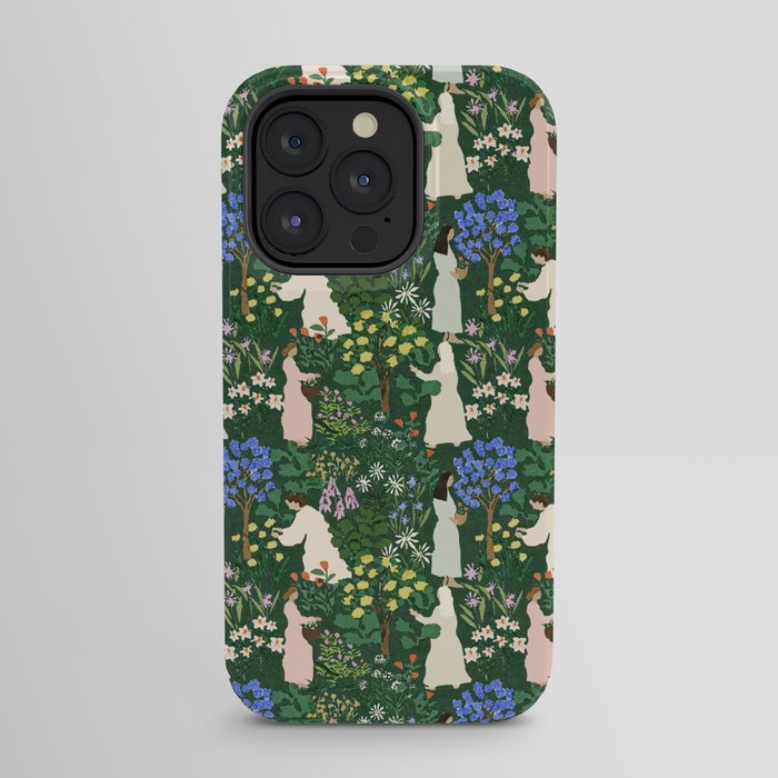 Ladies working in the garden iPhone Case Gallery Image 31