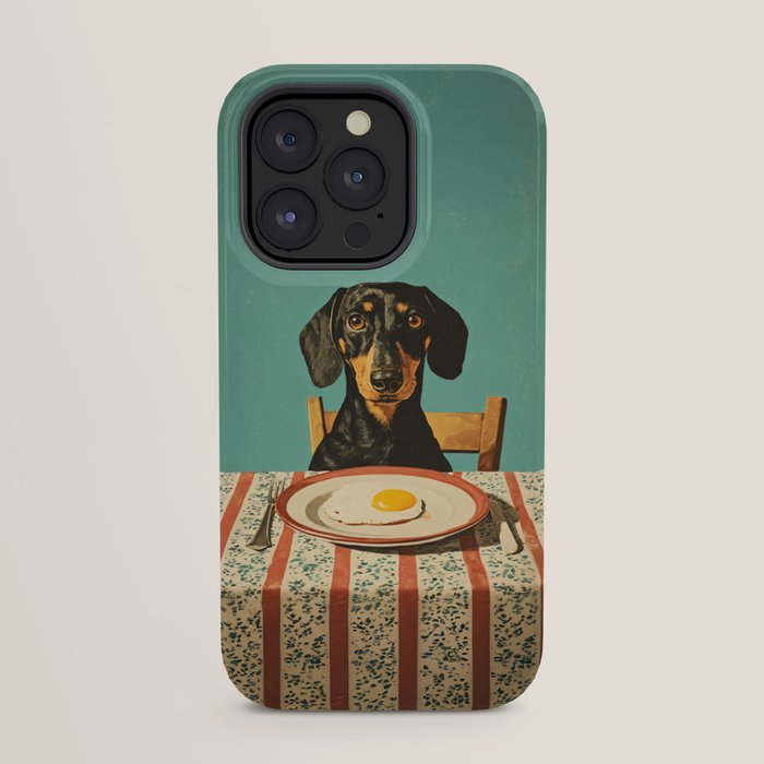Dachshund Waiting For Breakfast iPhone Case Gallery Image 31