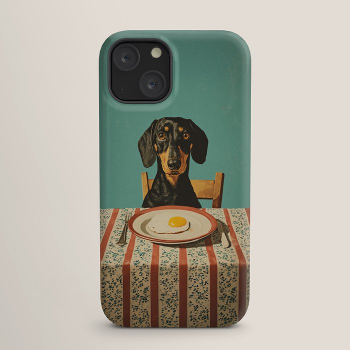Dachshund Waiting For Breakfast iPhone Case Gallery Image 17