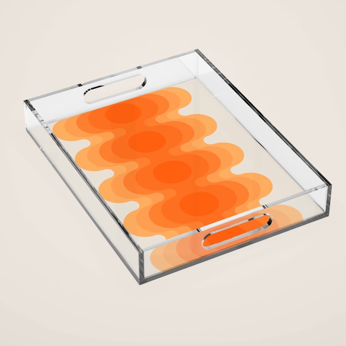 Echoes - Creamsicle Acrylic Tray Gallery Image 1