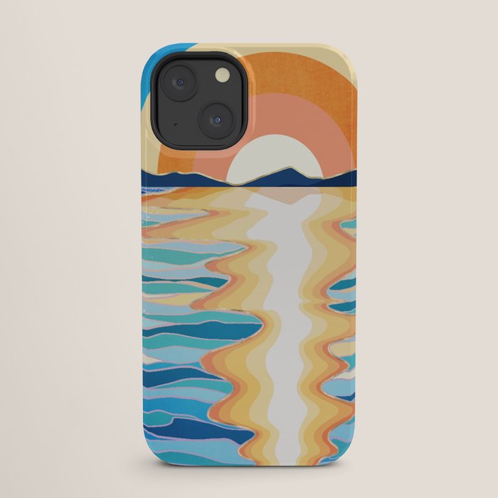 Retro Ocean Sun iPhone Case Gallery Image 25