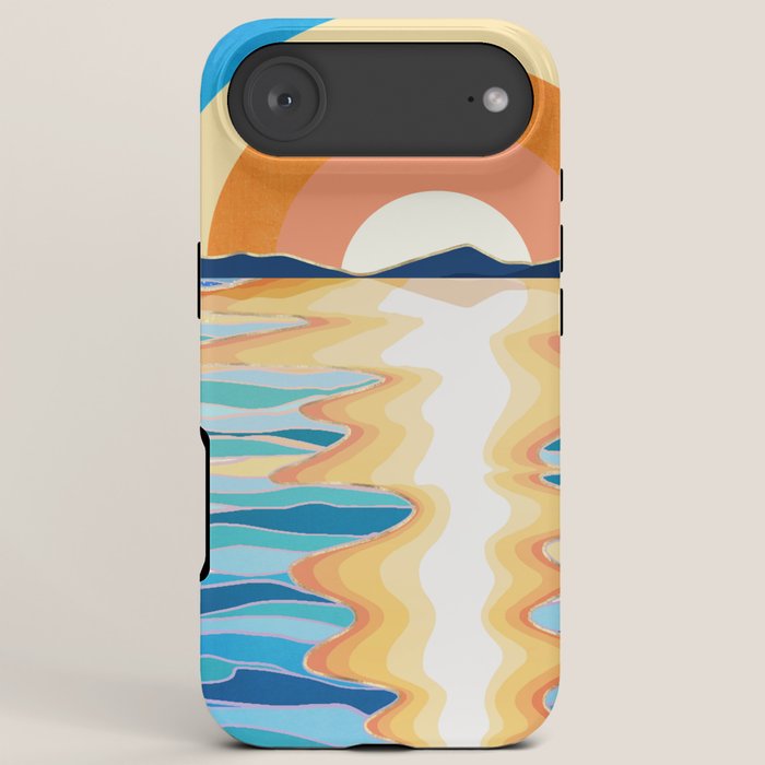 Retro Ocean Sun iPhone Case Gallery Image 6
