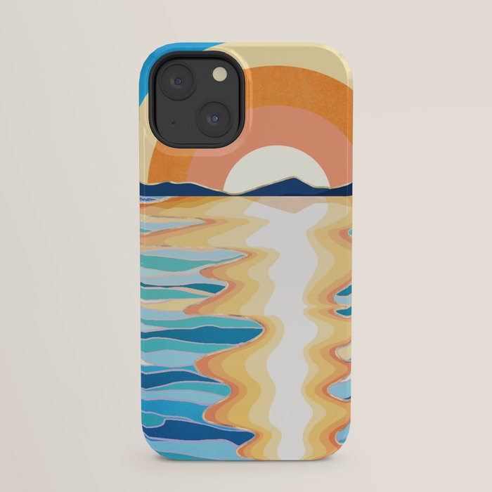 Retro Ocean Sun iPhone Case Gallery Image 29