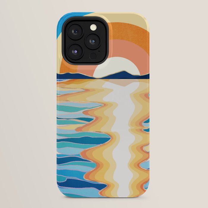 Retro Ocean Sun iPhone Case Gallery Image 24