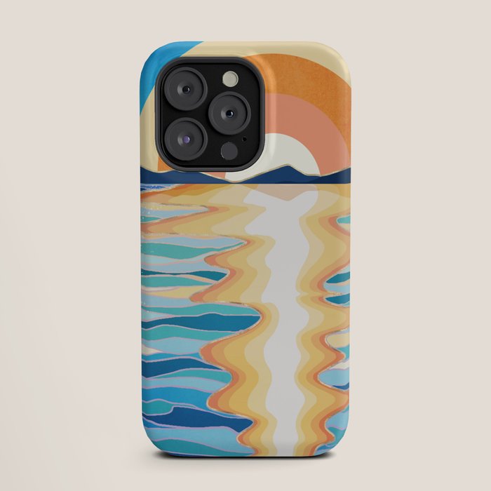 Retro Ocean Sun iPhone Case Gallery Image 19