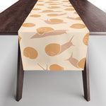 Retro Snail Pattern Table Runner Gallery Image 1