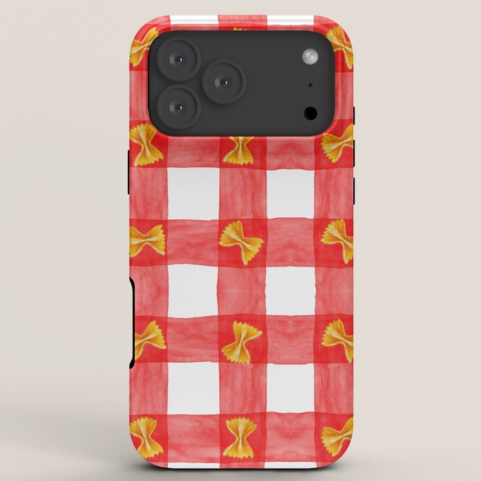 Gingham Pasta iPhone Case Gallery Image 8