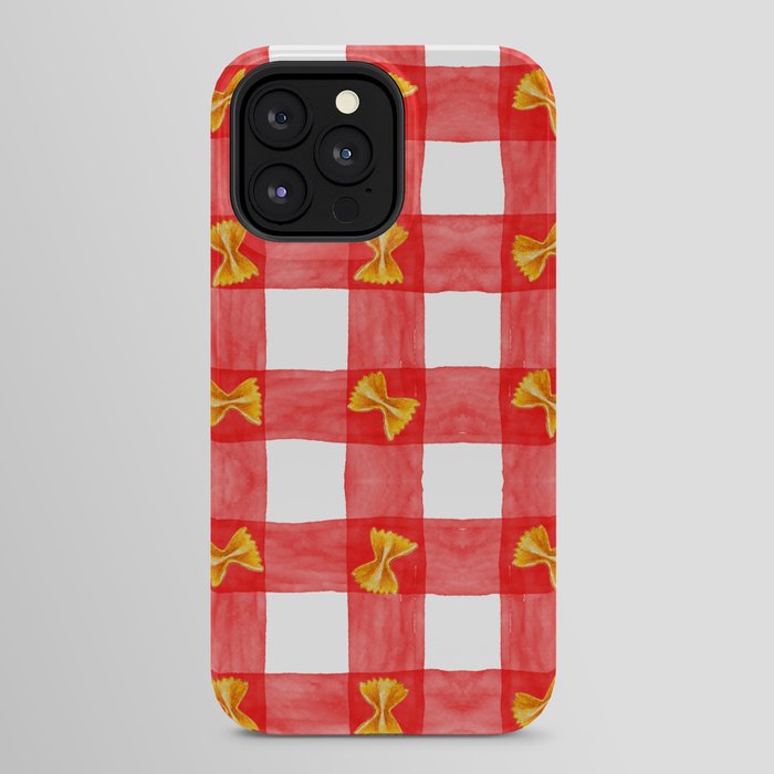 Gingham Pasta iPhone Case Gallery Image 32