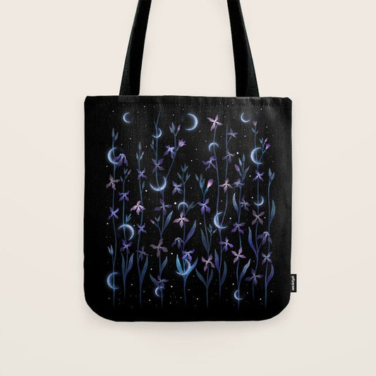 Greeting the Moon - Matthiola Tote Bag Gallery Image 1