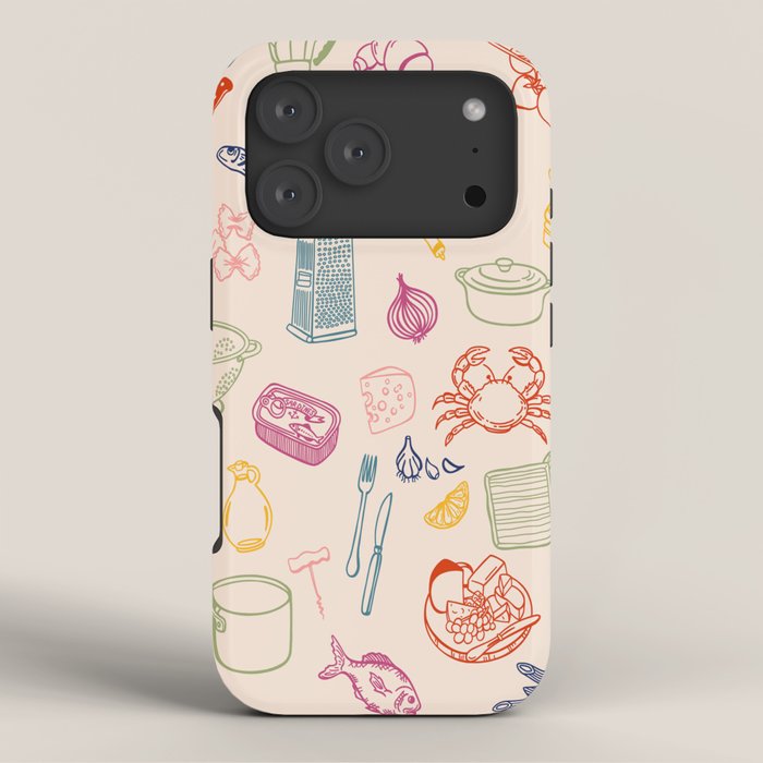 Kitchen Ingredient Art Print iPhone Case Gallery Image 3