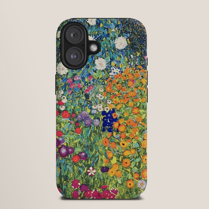 Gustav Klimt Flower Garden 2 iPhone Case Gallery Image 9