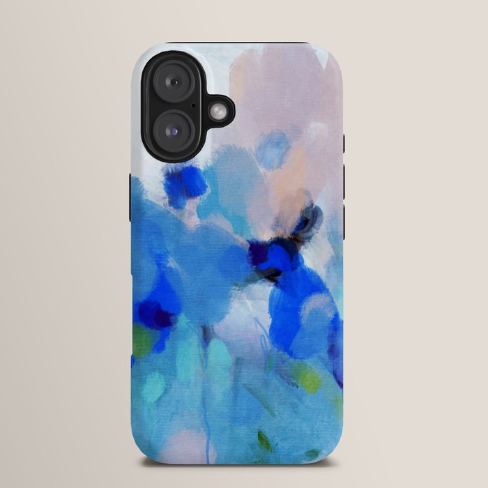 blue summer lilies garden iPhone Case Gallery Image 13