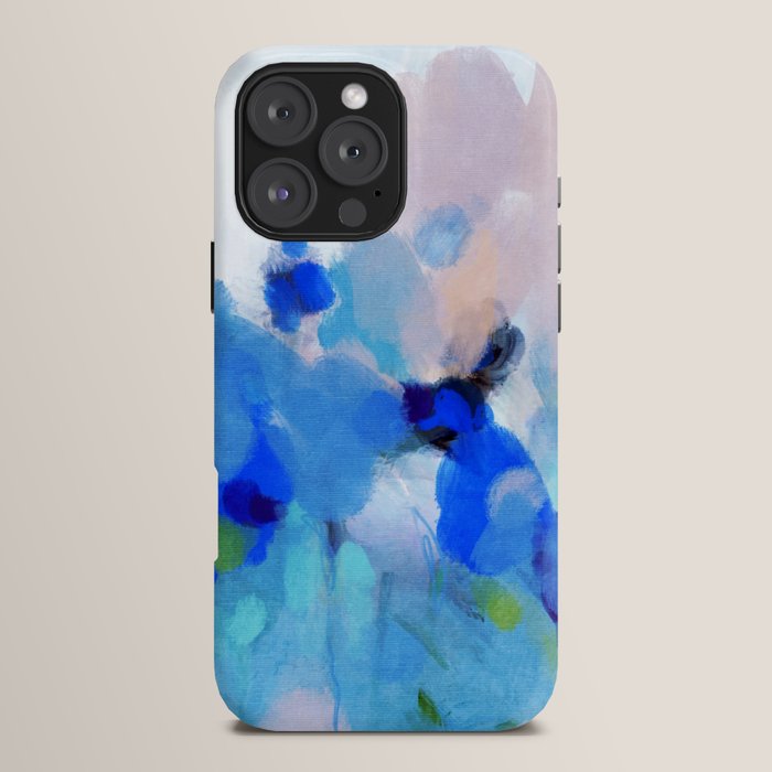 blue summer lilies garden iPhone Case Gallery Image 16