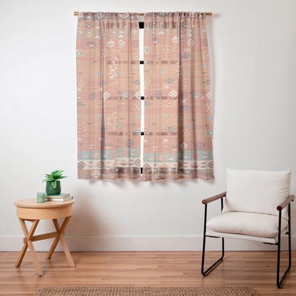 Heritage Traditional Moroccann Rug Design Window Curtain Gallery Image 23