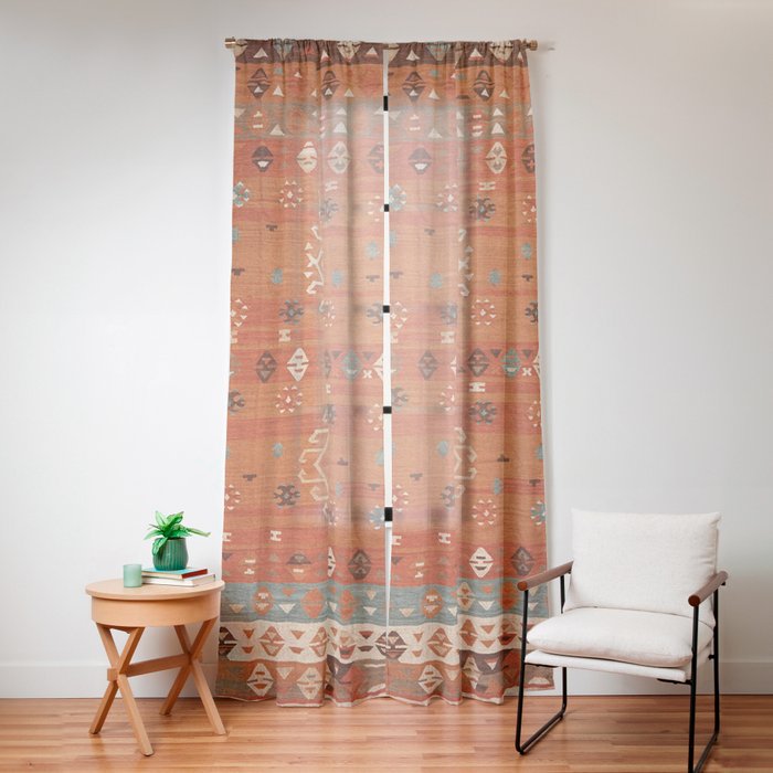 Heritage Traditional Moroccann Rug Design Window Curtain Gallery Image 16