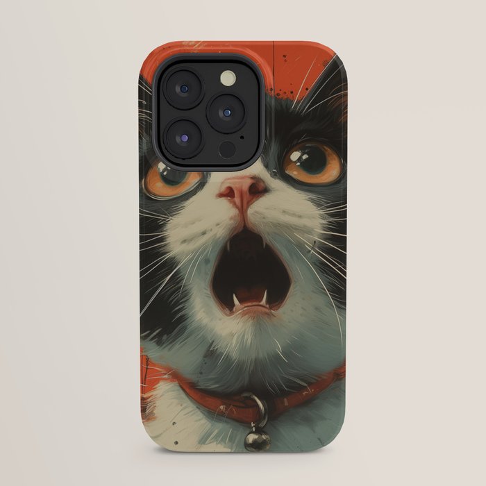 Shocked Cat II iPhone Case Gallery Image 31