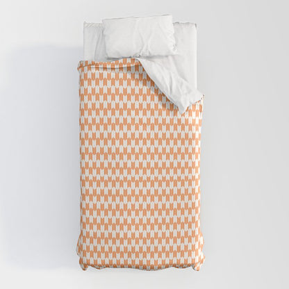 Retro Outdoor Party Orange Duvet Cover Gallery Image 10