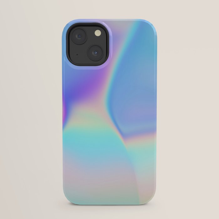 Opal Iridescent Abstract Paint iPhone Case Gallery Image 21