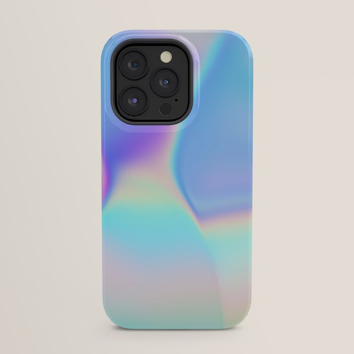 Opal Iridescent Abstract Paint iPhone Case Gallery Image 23