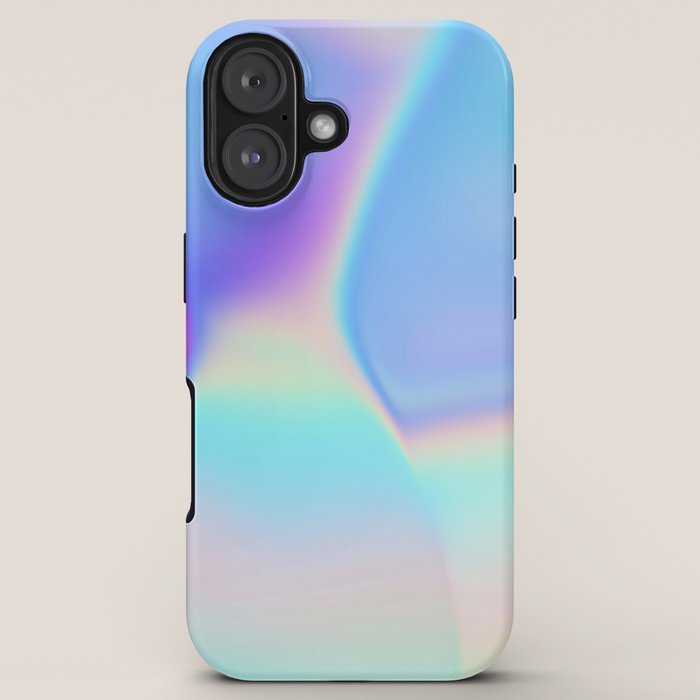 Opal Iridescent Abstract Paint iPhone Case Gallery Image 5