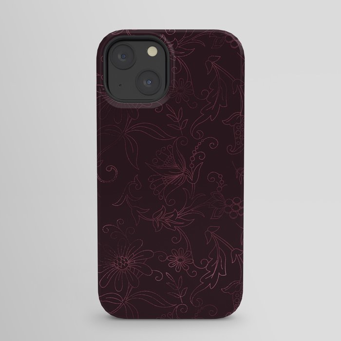Agate Burgundy Pattern Design iPhone Case Gallery Image 21