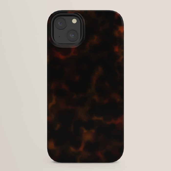 Dark Tortoiseshell Turtle Pattern iPhone Case Gallery Image 30