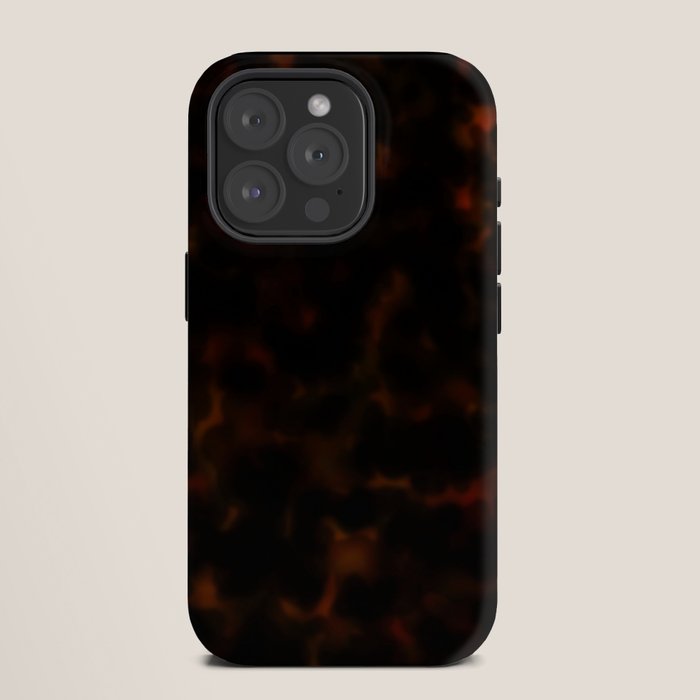 Dark Tortoiseshell Turtle Pattern iPhone Case Gallery Image 11