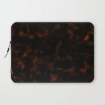 Dark Tortoiseshell Turtle Pattern Laptop Sleeve Gallery Image 1