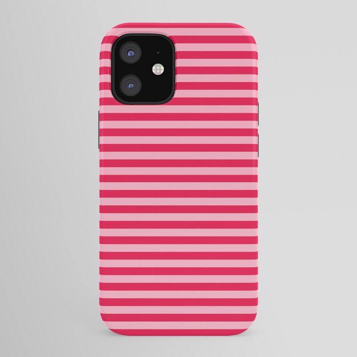 Retro, Beach, Colorful Stripes, Pink and Red iPhone Case Gallery Image 41