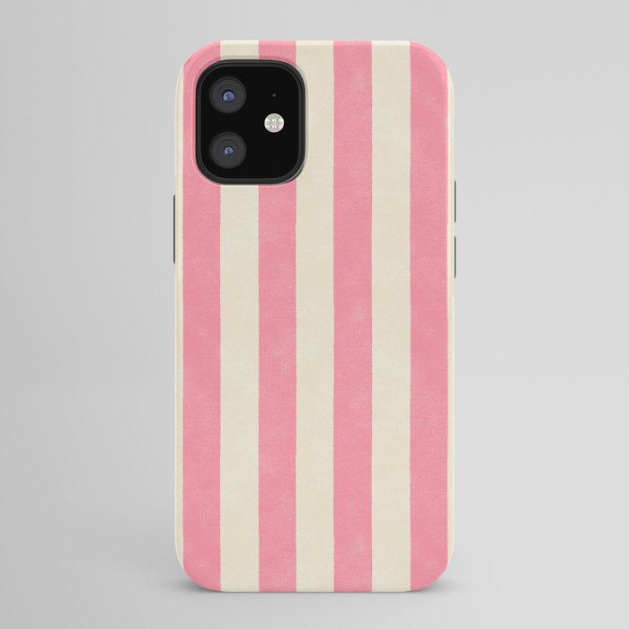 Cabana Stripe - pink & cream iPhone Case Gallery Image 42