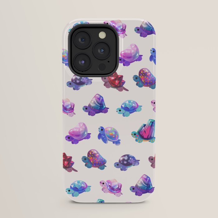 Jewel turtle - pastel iPhone Case Gallery Image 23