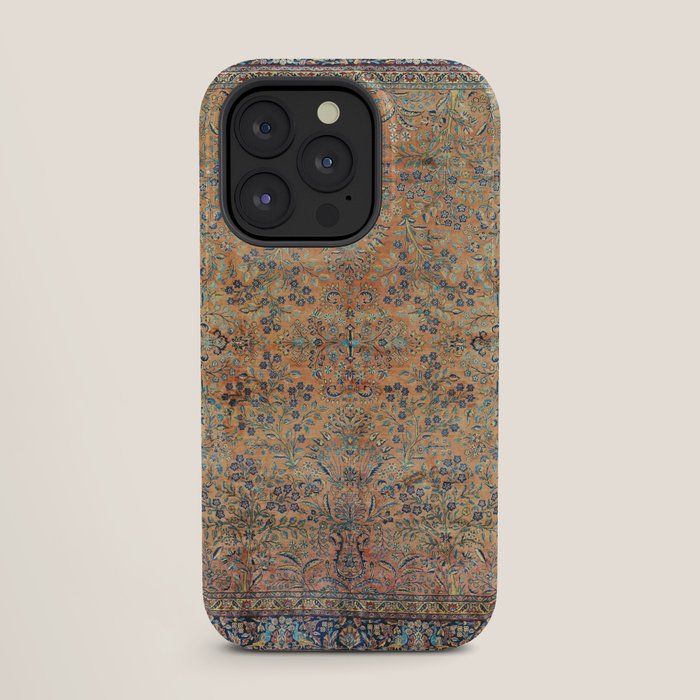 Kashan Floral Persian Carpet Print iPhone Case Gallery Image 27