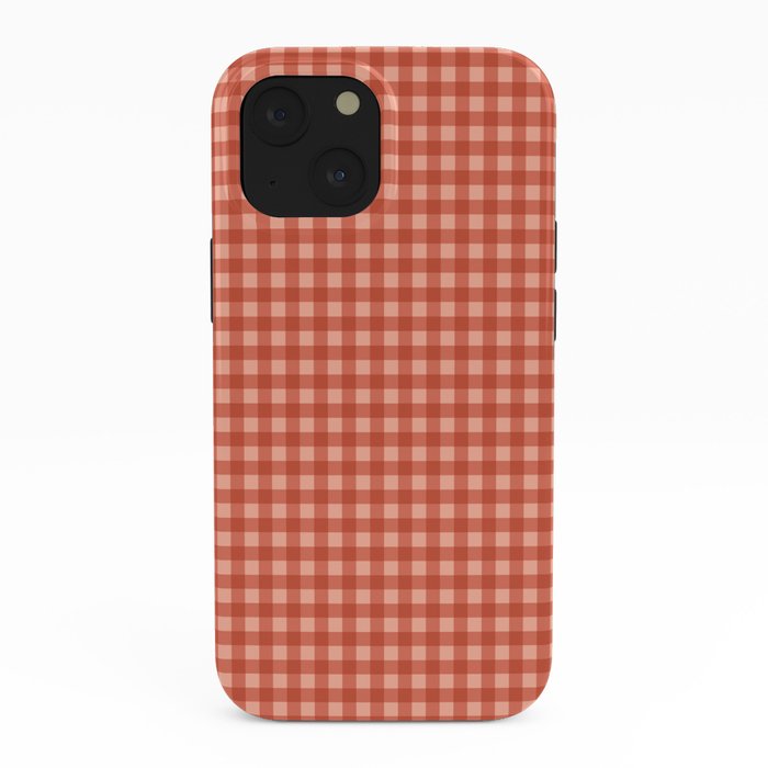 Gingham Plaid Pattern - Strawberry Red iPhone Case Gallery Image 38