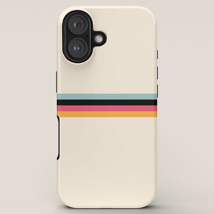 Ishtar - Classic Retro Summer Stripes iPhone Case Gallery Image 5