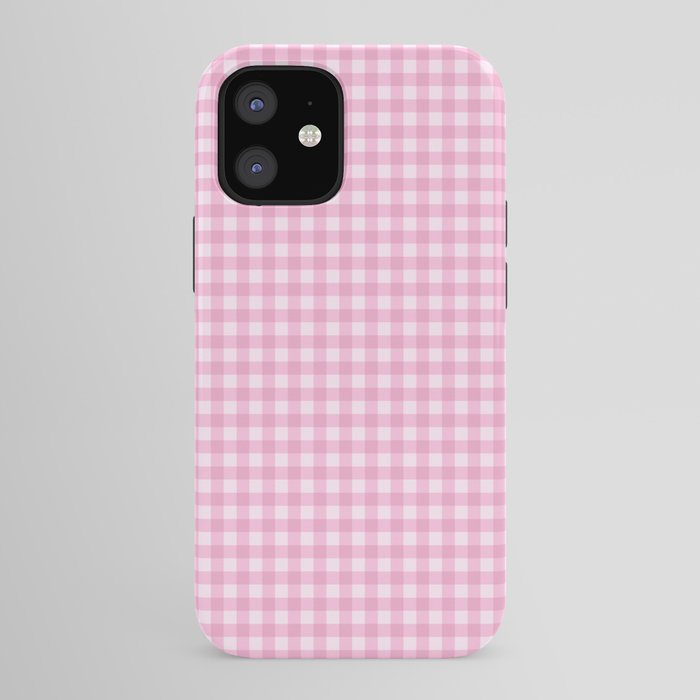 Gingham Plaid Pattern - Pastel Pink iPhone Case Gallery Image 41