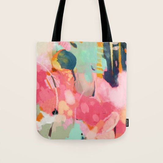 spring moon earth garden Tote Bag Gallery Image 1