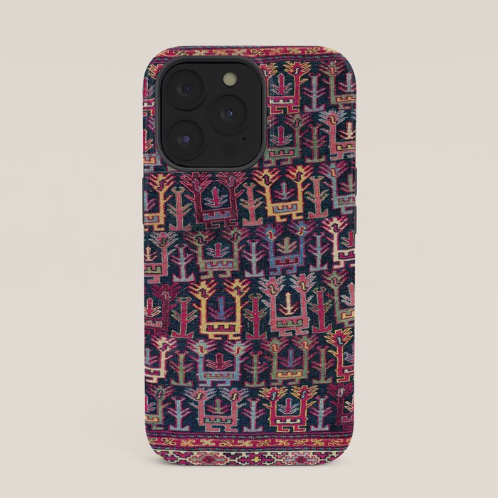Khamseh Shahsavan Sumakh Azerbaijan Persian Tribal Bag Print iPhone Case Gallery Image 35