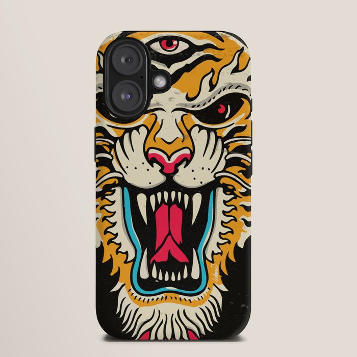 Tiger 3 Eyes iPhone Case Gallery Image 9