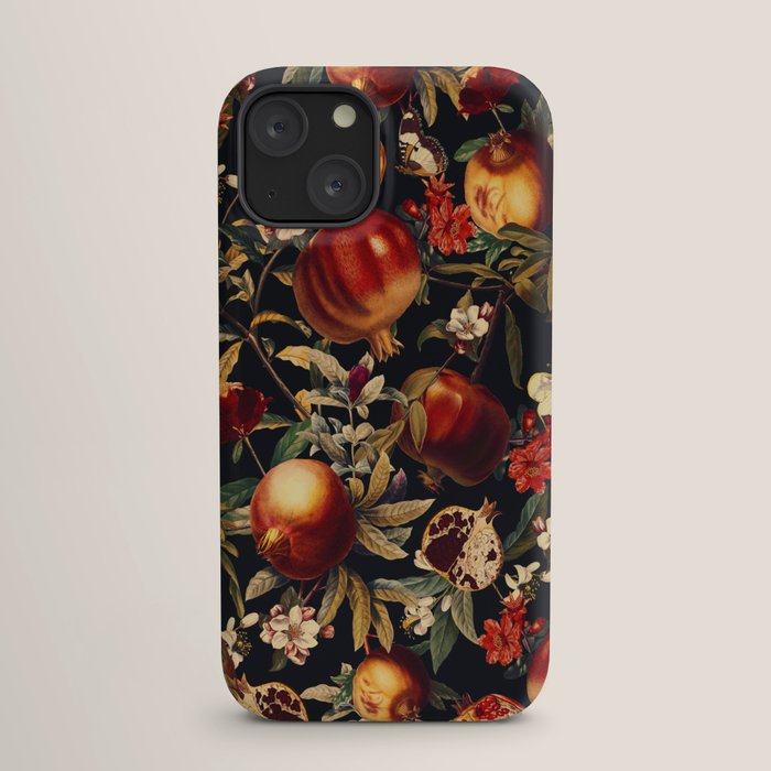 Pomegranate Garden II - Night iPhone Case Gallery Image 17