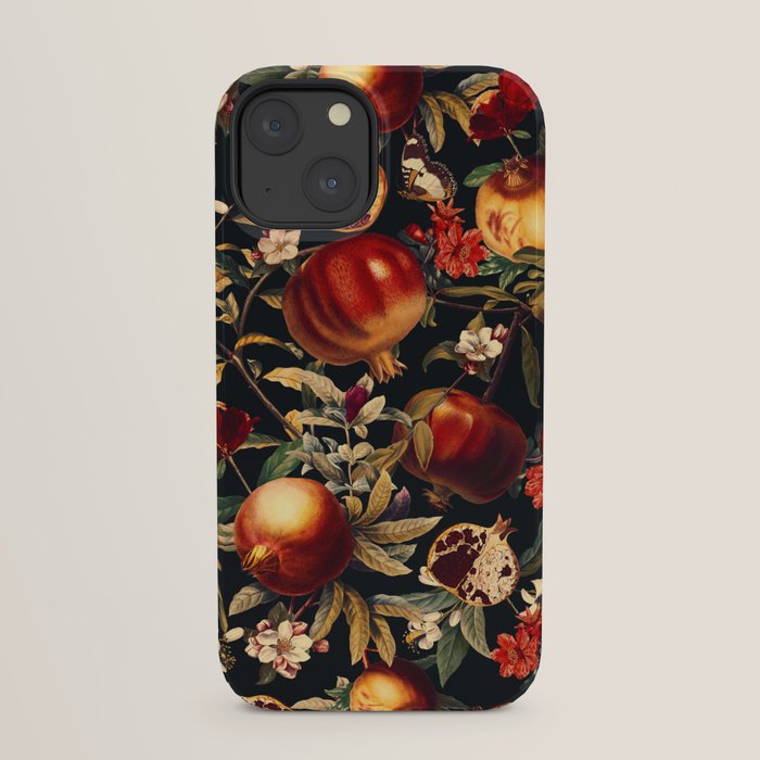 Pomegranate Garden II - Night iPhone Case Gallery Image 21