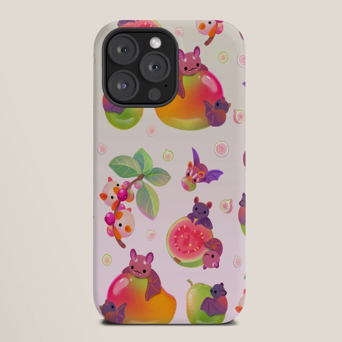Fruit and bat - pastel iPhone Case Gallery Image 20