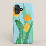 Modern Art Flowers 20 iPhone Case Gallery Image 1