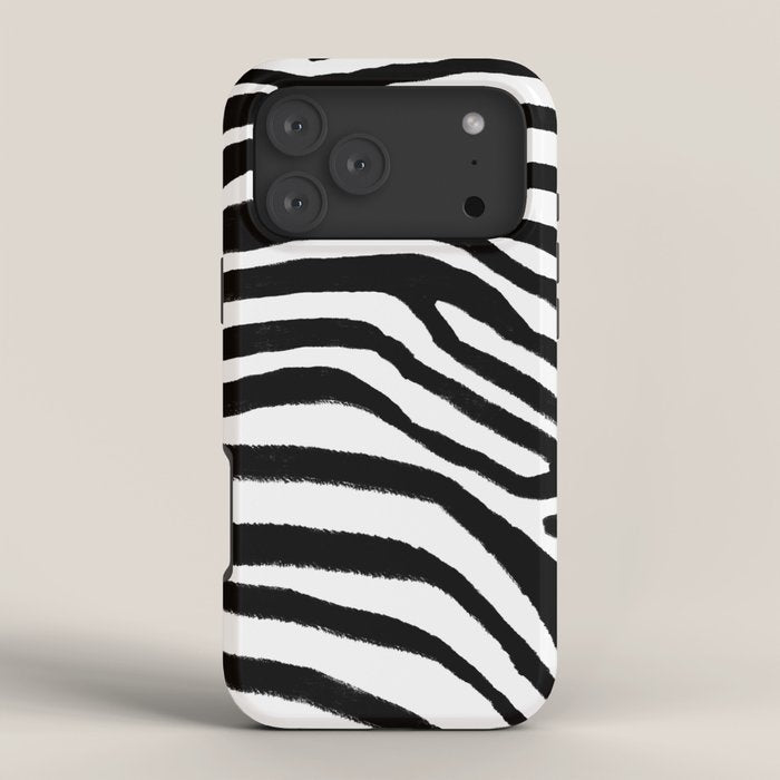 Zebra Stripes Pattern iPhone Case Gallery Image 4