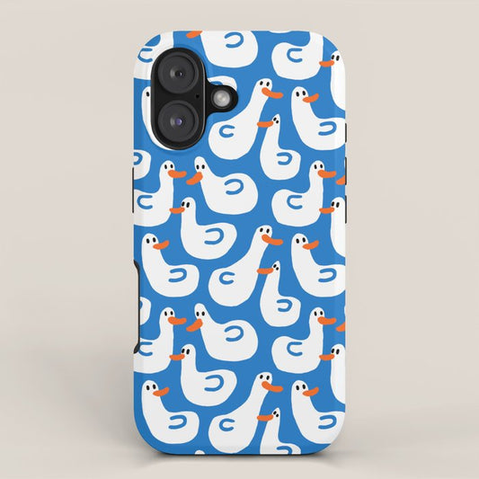 Duck duck duck iPhone Case Gallery Image 1