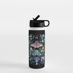 Sphinx Moth Moon Garden Water Bottle Gallery Image 1