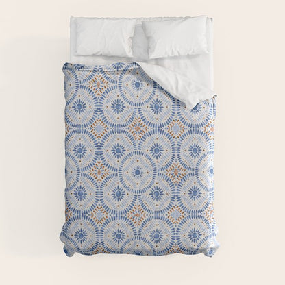 Boho Tiles Mandala Duvet Cover Gallery Image 8