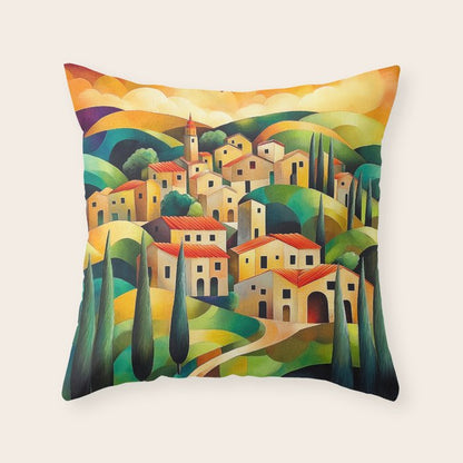 Eternal Tuscany Throw Pillow Gallery Image 4