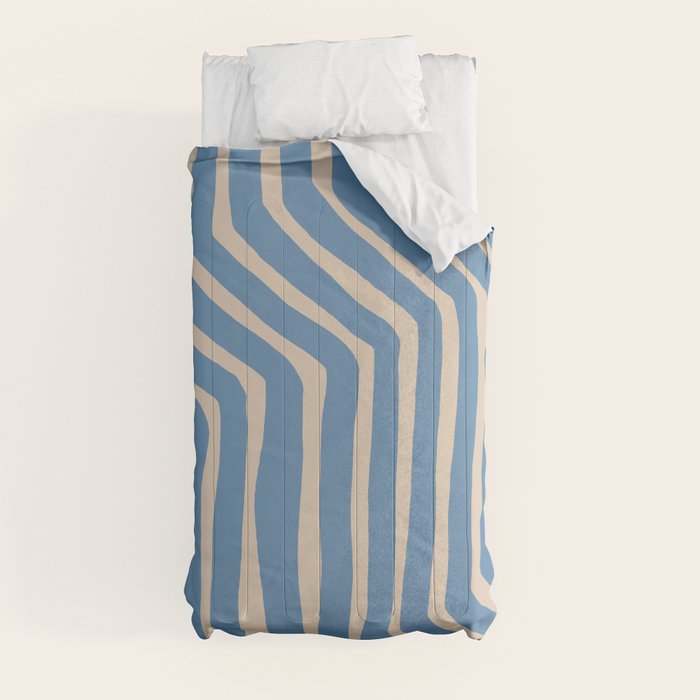 Towa in denim blue Comforter Gallery Image 4