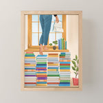 Books 2 Mini Art Print Gallery Image 1