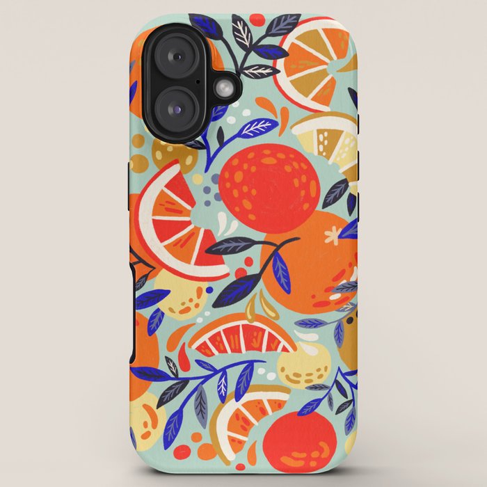 Fresh Citrus Mesh - Mint iPhone Case Gallery Image 5